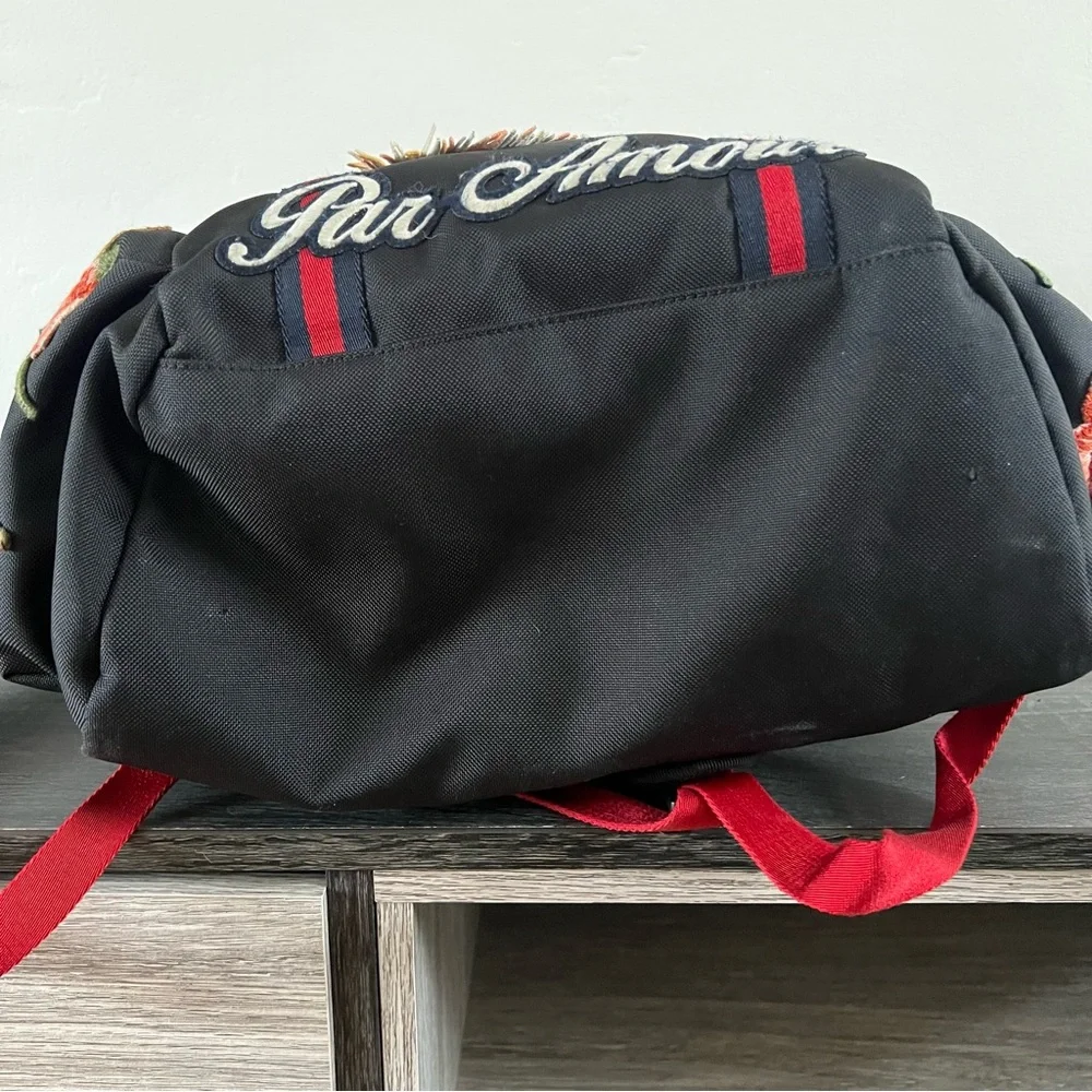 Gucci L'Aveugle Par Amour Embroidered Tech Pack Backpack - Picture 9 of 13